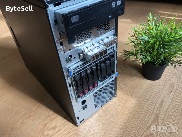 Сървър HP ProLiant ML 310e Gen8 v2, снимка 3 - Работни компютри - 44458744