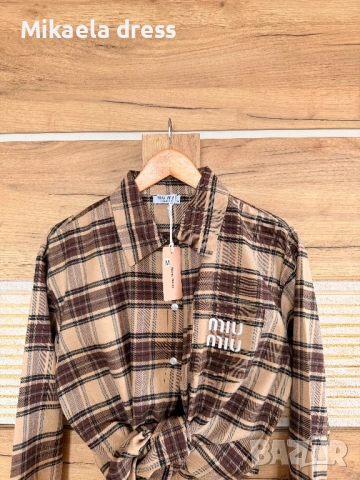 Разкошна риза Miu Miu, снимка 2 - Ризи - 53613904