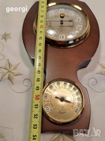 домашна метеорологична станция термометър барометър и влагомер 7/1, снимка 7 - Декорация за дома - 49670338