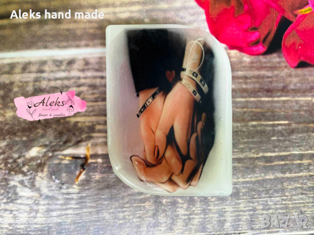 Ръчно изработен ароматен сапун "Момиче с букет", подарък за рожден ден, за имен ден, снимка 14 - Козметика за тяло - 39712928