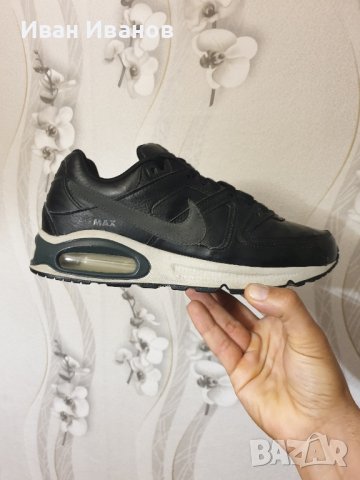 Оригинални кожени маратонки NIKE AIR MAX COMMAND  номер 41,5-42, снимка 4 - Маратонки - 42486471