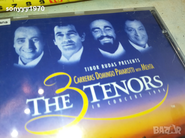 THE 3 TENORS CD-ВНОС GERMANY 1803241637, снимка 3 - CD дискове - 44824368