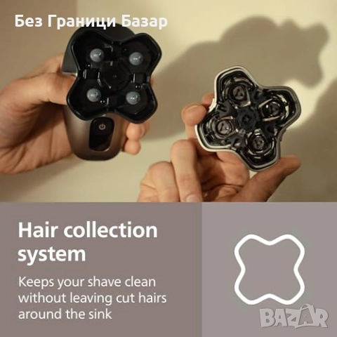 Нова Машинка за бръснене Philips 7000 Pro, 360° глава за мъже Филипс, снимка 7 - Машинки за подстригване - 52077032