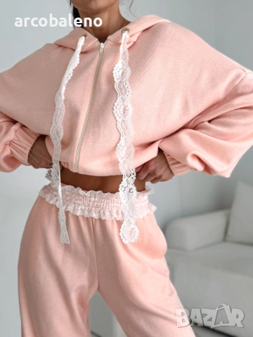 Стилен дамски комплект от две части SOFT CHIC, 4цвята , снимка 16 - Комплекти - 53637782