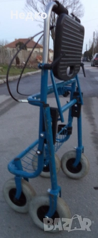 Проходилка сгъваема с една спирачка, снимка 13 - Ролатори - 53671430