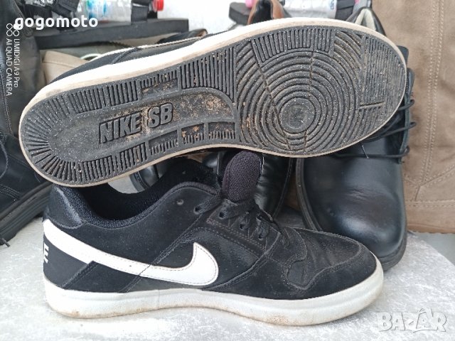 мъжки маратонки,кецове SB NIKE® Delta Force Vulc 942237 010 Black/White/Anthracite/White,SB,N- 42-43, снимка 16 - Маратонки - 44586913
