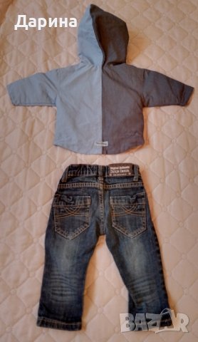 Детско яке и дънки, снимка 2 - Бебешки якета и елеци - 23613247