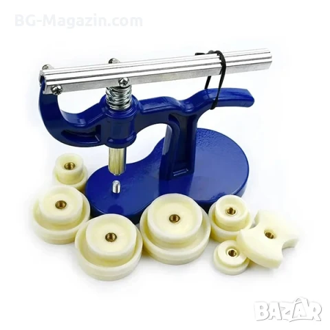 Професионална часовникарска преса за затваряне на часовници часовникарски инструмент за ремонт, снимка 7 - Други инструменти - 50973896