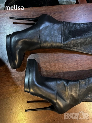 Gianmarco Lorenzi чизми кожа, снимка 5 - Дамски ботуши - 53601664