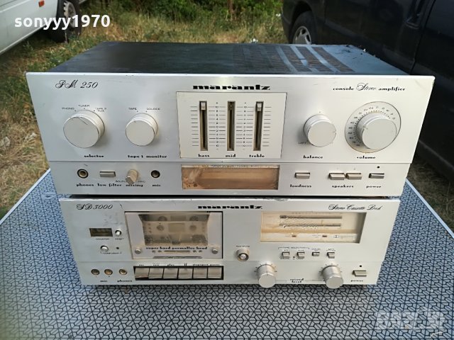 MARANTZ DECK & AMPLI-ВНОС GERMANY 1408211359, снимка 2 - Ресийвъри, усилватели, смесителни пултове - 33814141