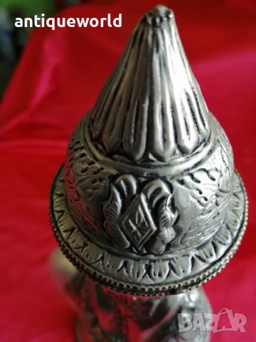 Уникат Рядък Съд , Фигура , Сребро ,Седеф от НАУТИЛУС, снимка 2 - Антикварни и старинни предмети - 40079653