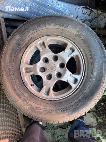 Джанти със зимни гуми 16ски Mitsubishi Pajero