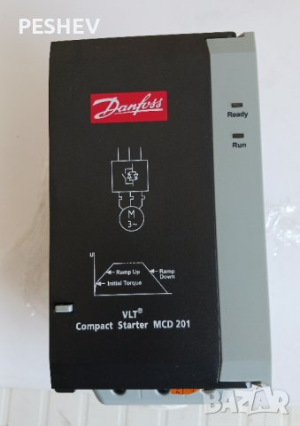 Плавен пуск/стоп - софтстартер(soft starter) до 22kW Danfoss