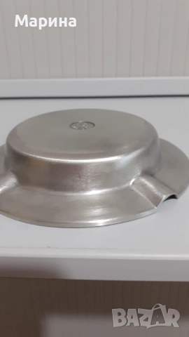 Пепелник от калай Antik*Vintage #107, снимка 4 - Антикварни и старинни предмети - 52420152