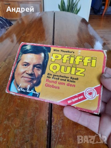 Стара игра Pfiffi Quiz, снимка 2 - Други ценни предмети - 41167888