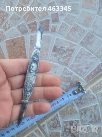 Нож, джобна ножка, кама, кинжал, снимка 5 - Антикварни и старинни предмети - 50520899