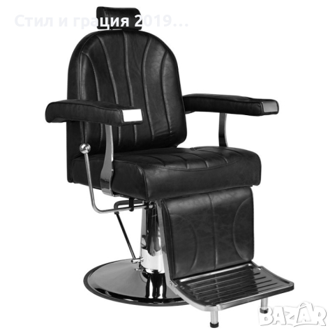 Бръснарски стол SM138, снимка 1 - Бръснарски столове - 44640063