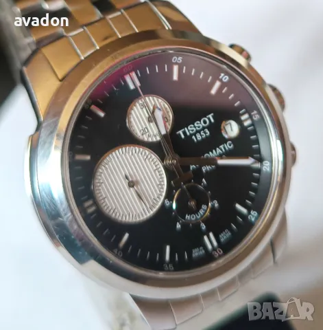 TISSOT Automatic Chronograph Swiss Made wr 200m sapphire , снимка 3 - Мъжки - 49529638