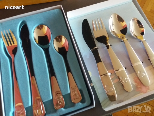 Детски прибори с име, снимка 4 - Прибори, съдове, шишета и биберони - 51477562