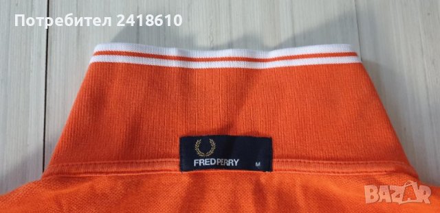 Fred Perry Pique Cotton Mens Size M ОРИГИНАЛ! Мъжка Тениска!, снимка 14 - Тениски - 42014400