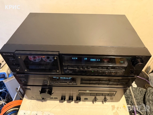 SONY ESPRIT SET DECK TC-K555ES II, TA-F-444ES II,ST-S444ES II, снимка 7 - Декове - 53601483