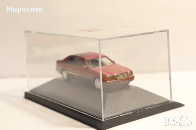 HERPA H0 1/87 MERCEDES BENZ 600 SEL КОЛИЧКА МОДЕЛ, снимка 4 - Колекции - 53303753