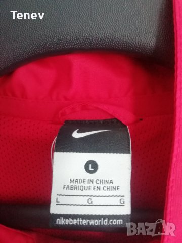 Manchester United Nike оригинално яке Манчестър Юнайтед горнище L, снимка 6 - Спортни дрехи, екипи - 41922606