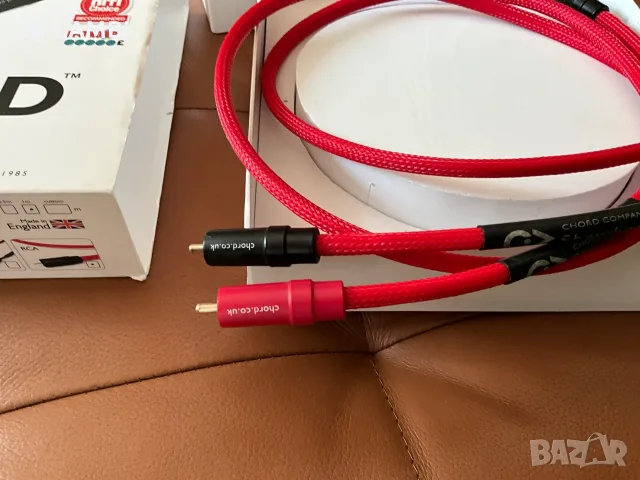 The Chord Company Shawline Tuned ARAY Analog RCA 1m., снимка 3 - Други - 56270955