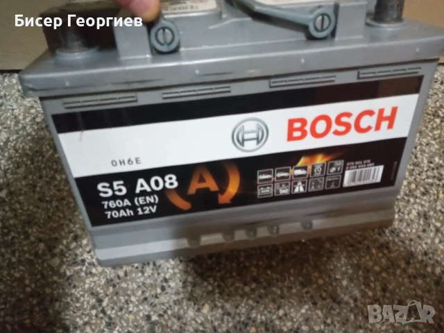 Акумулатори BOSCH AGM - 2 бр. ( 54 Ah/530 А и 70 Ah/ 760 А ), снимка 8 - Аксесоари и консумативи - 52103013