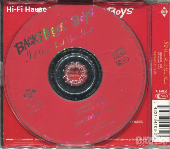 Back Street Boys, снимка 2 - CD дискове - 34705203