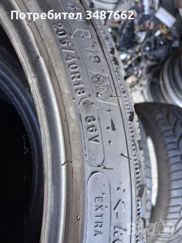 205 40 18 MICHELIN alpin 5 дот 2021г , снимка 6 - Гуми и джанти - 56243213