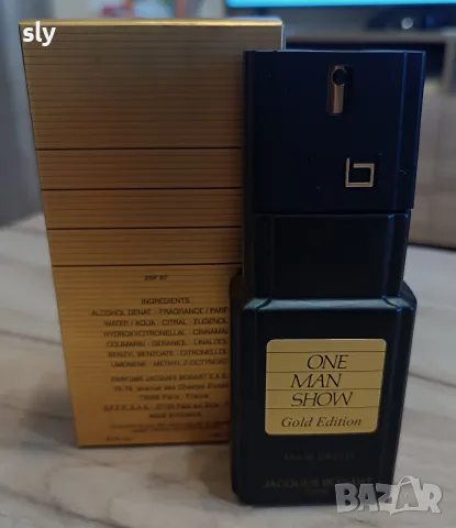 Jacques Bogart One man show Gold edition EDP 100 ml , снимка 2 - Мъжки парфюми - 55549528