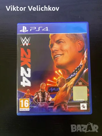 Игра за ps4 wwe2k24