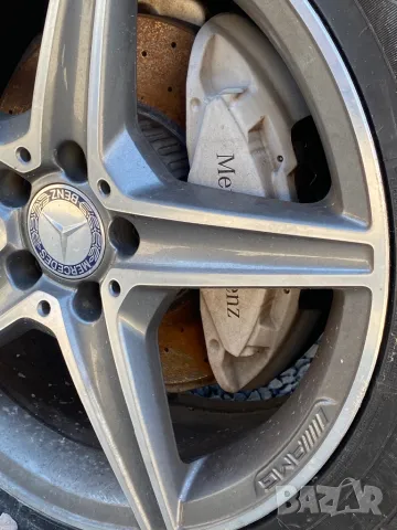 апарати и дискове AMG W205 4х4 4Matic  C class предни апарати с винтилирани дискове