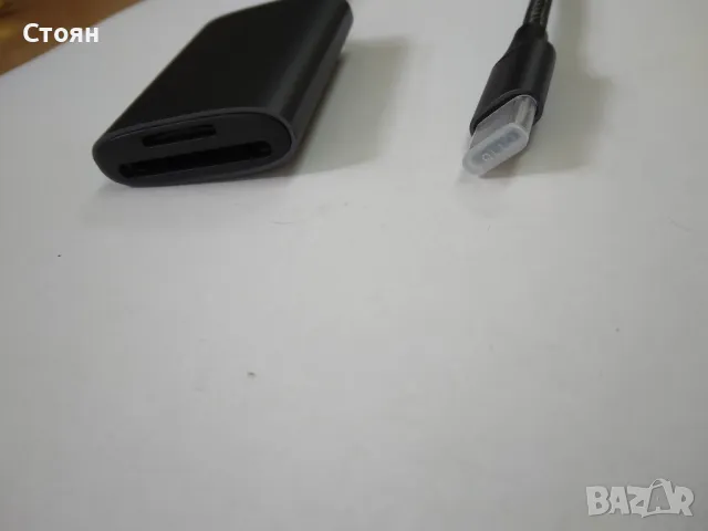 Кабел / Преходник Type C SD Cart, снимка 3 - Кабели и адаптери - 47784835