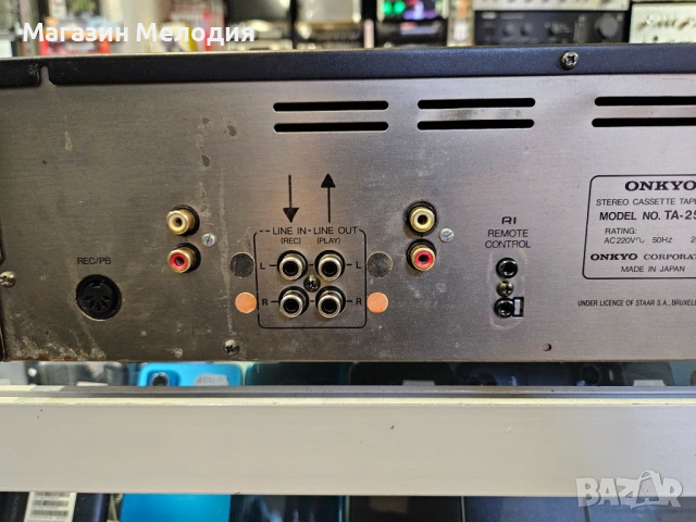 Касетен дек Onkyo Integra TA-2570 В отлично техническо и визуално състояние., снимка 16 - Декове - 34545082