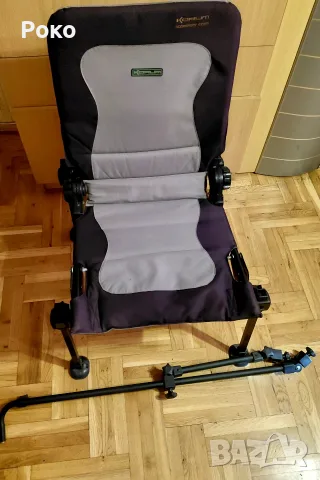 Риболовен стол Korum Accessory Chair , снимка 2 - Екипировка - 55753292