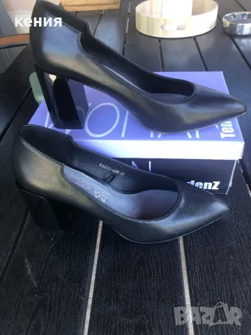 Нови обувки естествена кожа , снимка 2 - Дамски обувки на ток - 50186406