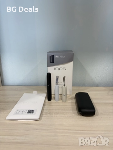 IQOS 3 DUO – Работещ, с оригинална кутия и бонус четка