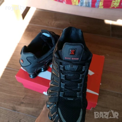 Nike TL Black Оригинални Мъжки Маратонки 40-44 Номер , снимка 4 - Маратонки - 53664935