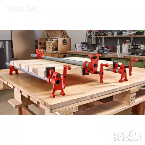 Стяга BESSEY дърводелска панелна комплект 1/2 ", 40 мм , снимка 2 - Стяги - 34170046