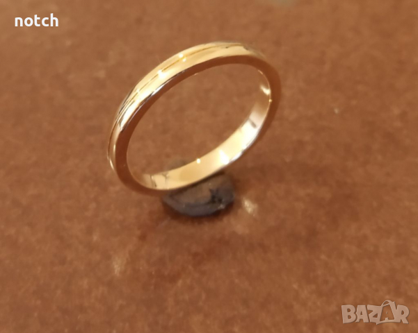 Златна халка, снимка 6 - Пръстени - 36442516