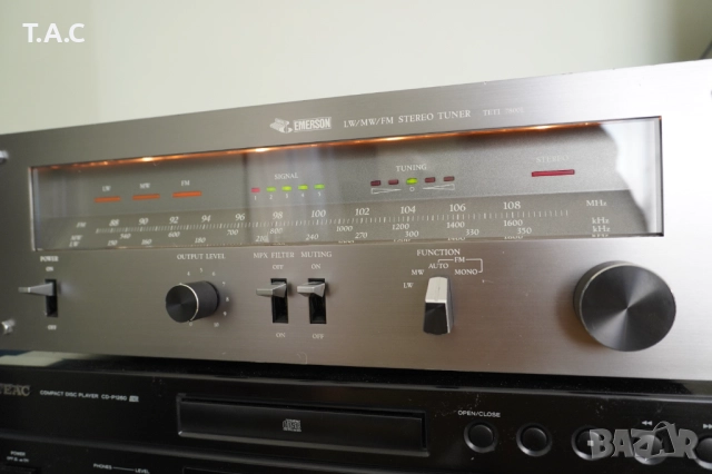 Тунер Emerson  U.S.A, снимка 3 - Декове - 40227527