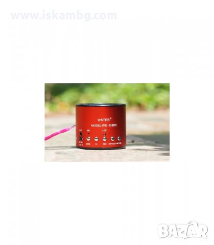 БЕЗЖИЧНА, RADIO, MP3, AUX КОЛОНКА - код WS-Q9 138, снимка 9 - Bluetooth тонколони - 34052193