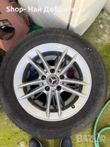 Джанти с гуми за Мерцедес 16 ки , снимка 8 - Гуми и джанти - 53596513