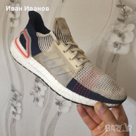 оригинални маратонки Adidas Ultraboost 19 номер 43-43 1/3, снимка 11 - Маратонки - 41398676