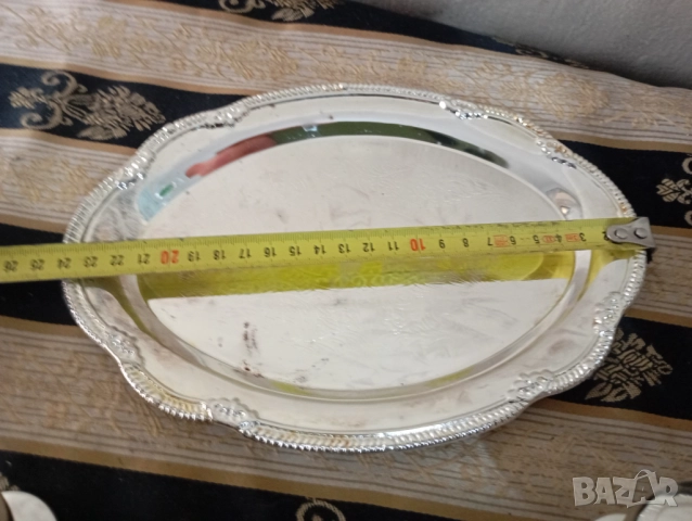 Посребрен сервиз за алкохол, снимка 5 - Сервизи - 52478057