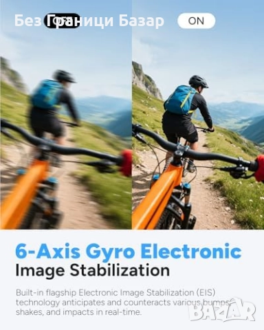 Нова Екшън камера SJCAM C200 Pro 4K, водоустойчива и стабилизирана за снимки видео, снимка 2 - Камери - 52544433