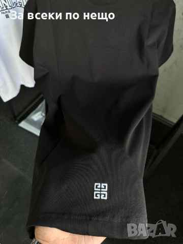 Givenchy Мъжка Тениска👕Мъжка Блуза С Къс Ръкав Живенши - 2 Цвята Код MensPoint16, снимка 2 - Тениски - 53701606