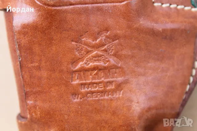 Немски кобур ''AKAH'' , снимка 4 - Колекции - 49862213